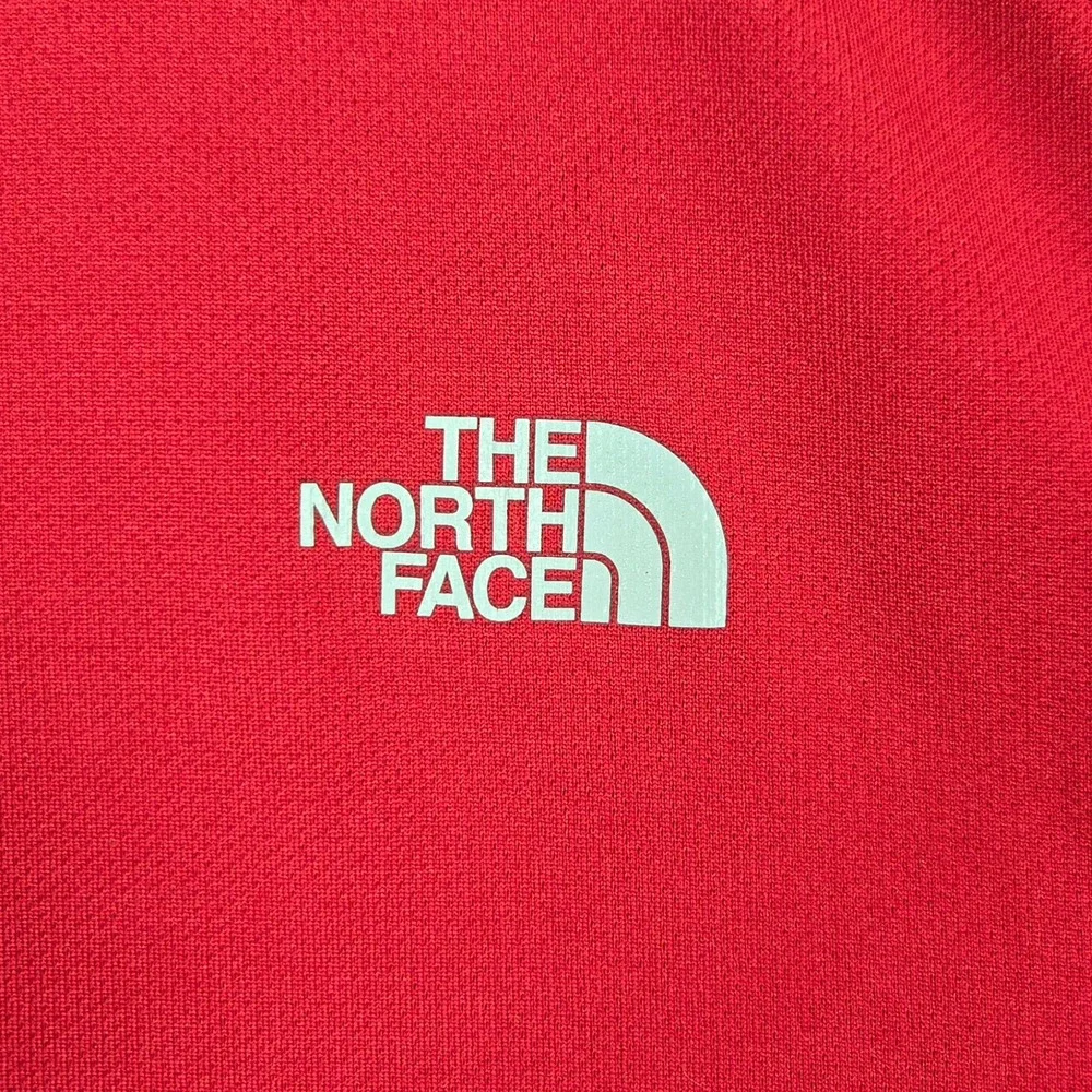 The North Face Mens Polo Shirt XL Red VaporWick Performance Gorpcore Hiking XL